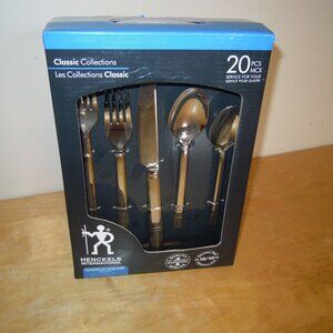 Henckels Madison Square Classic 20 Pcs Stainless 18/10 Cutlery Flatware Set
